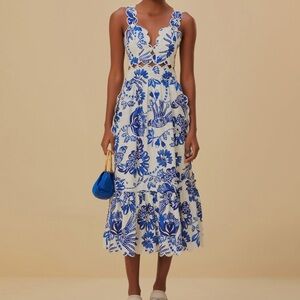 Farm Rio midi dress NTW